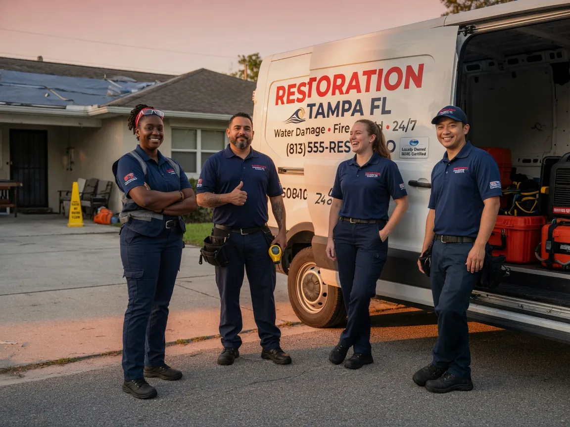Water Damage Restoration company in Pandora, TX